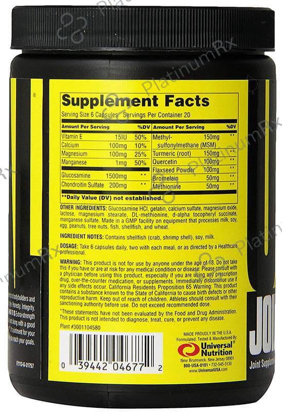 Universal Nutrition Jointment Sport Capsule