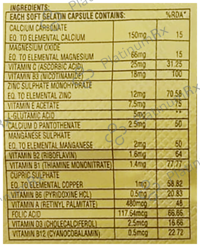 Multirich Capsule 10s