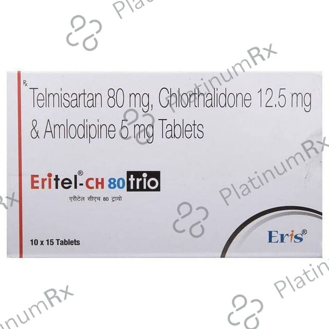 Eritel CH Trio 80/5/12.5mg Tablet 15s