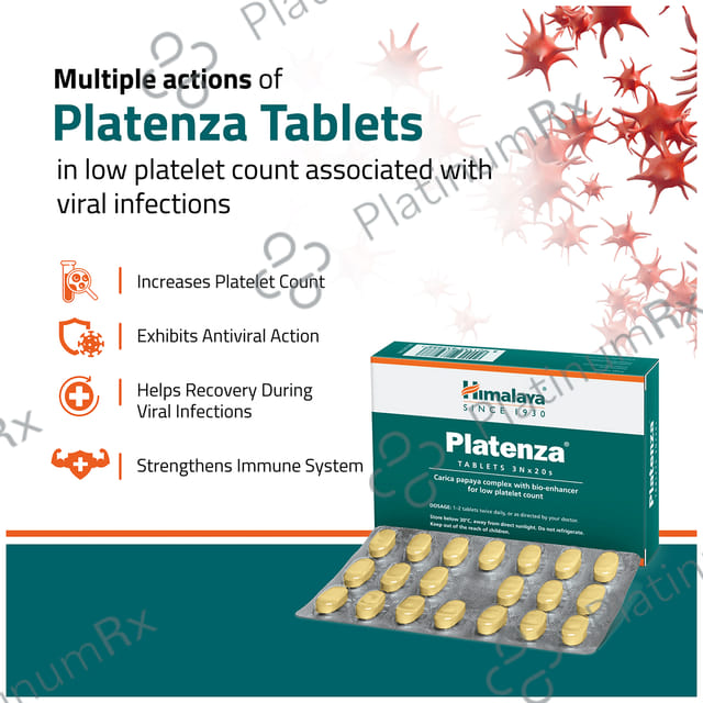 Himalaya Healthcare Platenza Tablet 20s
