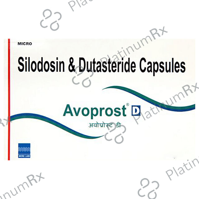 Avoprost D 8/0.5mg Capsule 10s
