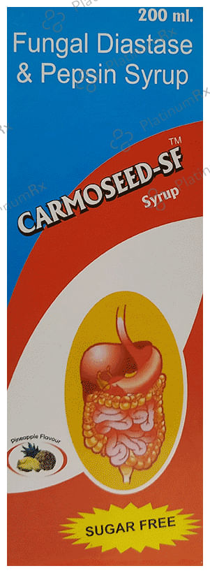 Carmoseed-SF Syrup Pineapple Sugar Free