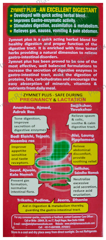 Aimil Zymnet Plus Syrup 100ml