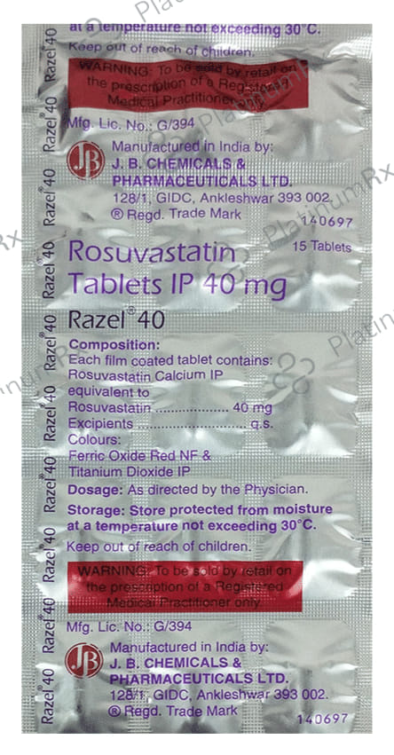 Razel 40mg Tablet 15s