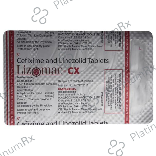 Lizomac CX Tablet