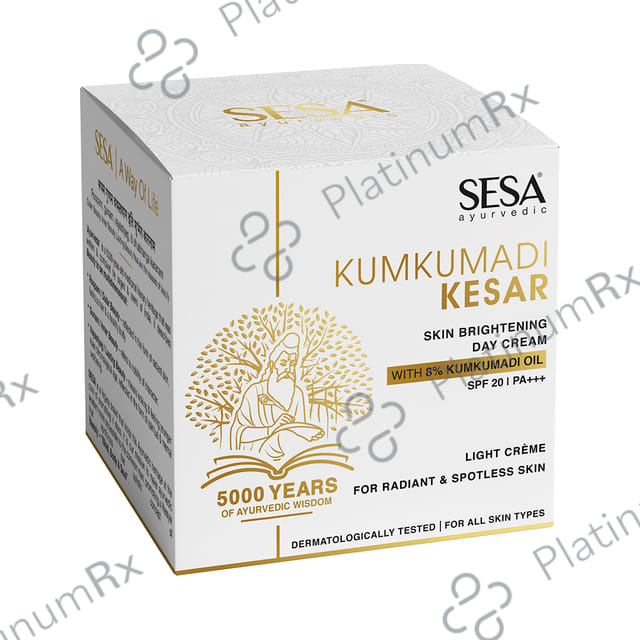 Sesa Kumkumadi Kesar Skin Brightening Day Cream