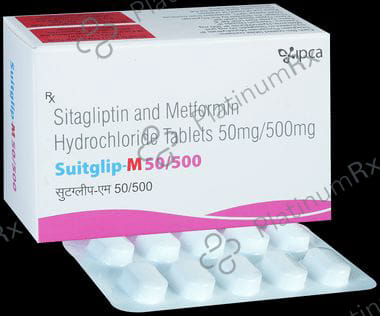 Suitglip M 50/500mg Tablet 10s