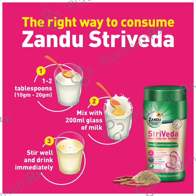 Zandu StriVeda Satavari Lactation Supplement