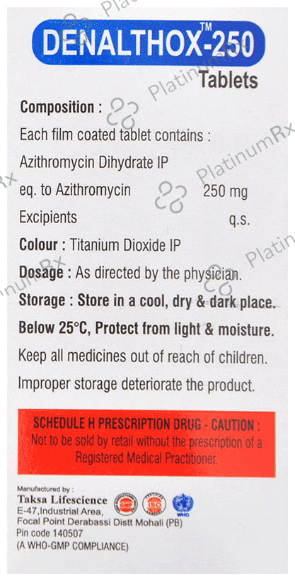 Denalthox 250 Tablet
