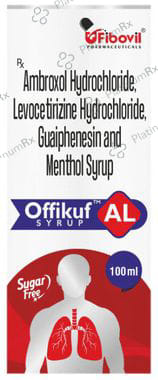 Offikuf AL Syrup Sugar Free 100ml