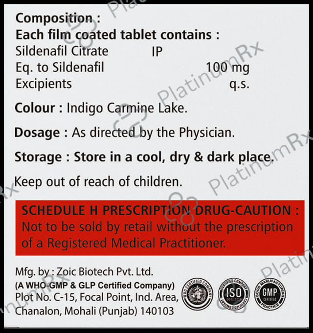 Mitsforce 100mg Tablet