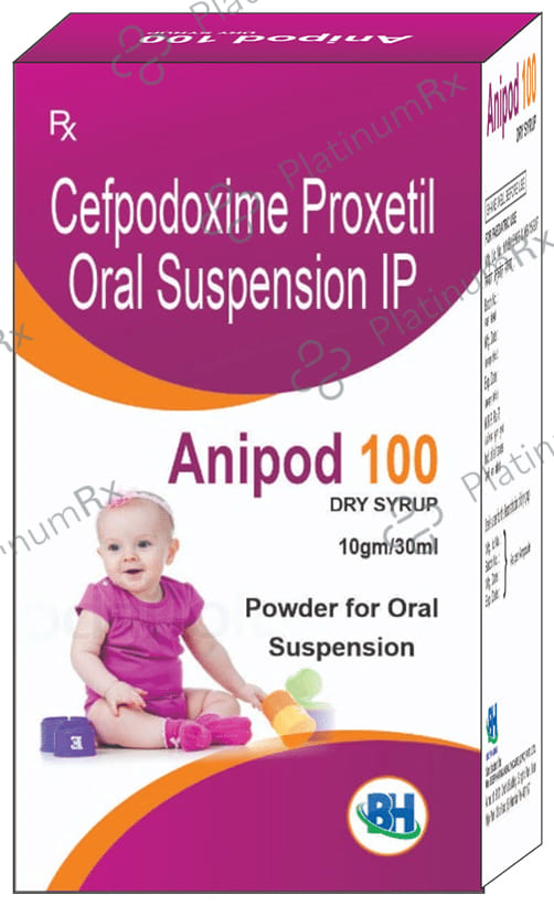 Anipod 100mg Dry Syrup 30ml (Beepharma Healthcare (Opc) Pvt. Ltd.)