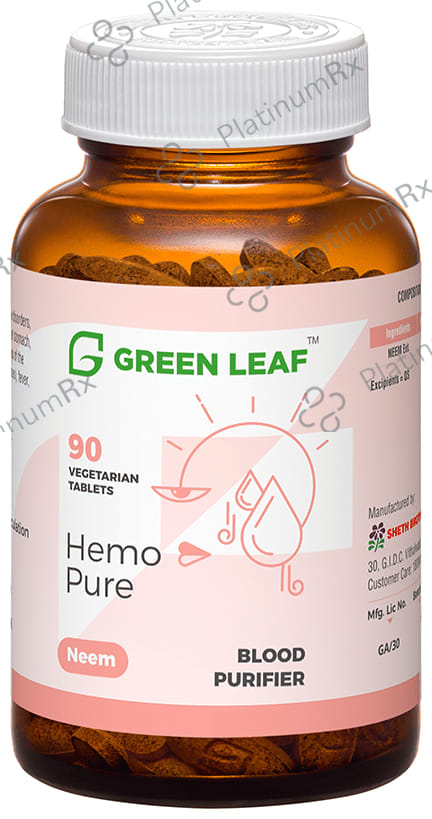 Green Leaf Neem Vegetarian Tablet 90s