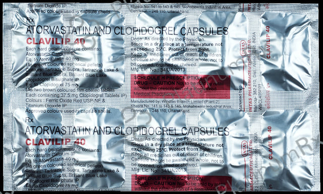 Clavilip 40mg Capsule 10s