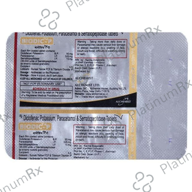 Biodic-P Tablet