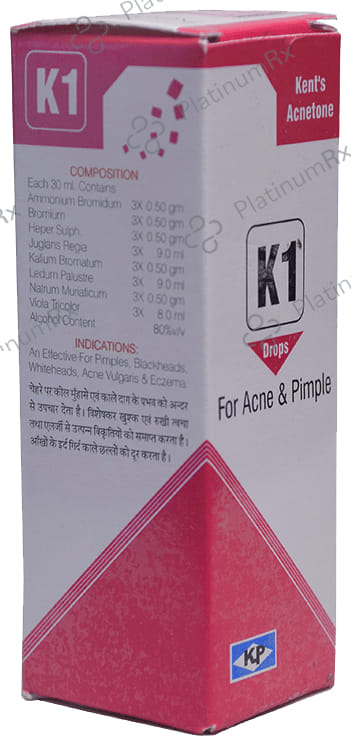 Kent's K1 Acne & Pimple Oral Drops 30ml