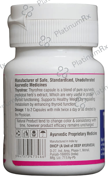 Hindustan Care & Cure Thyrofree Capsule