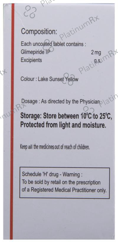 Glimisave 2mg Tablet 15s