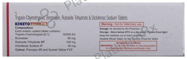 Kinetozyme D Tablet 10s