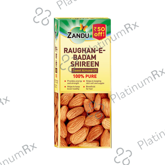 Zandu Raughan E Badam Shireen Sweet Almond Oil 50ml