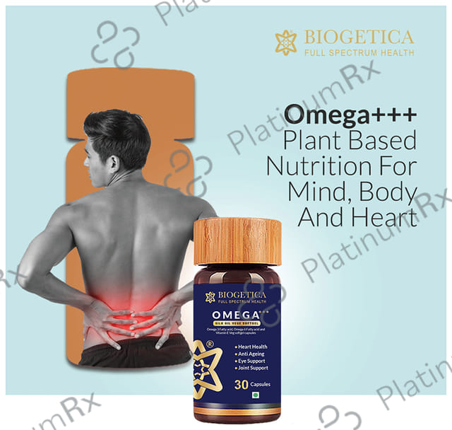 Biogetica Omega+++ Vege Softgel Capsule 30s