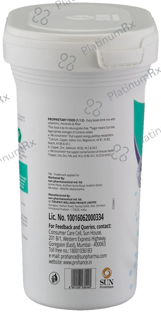 Prohance Activ Nutrition Vanilla Powder 400gm