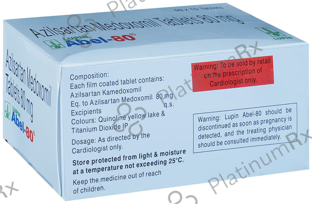Abel 80mg Tablet 10s