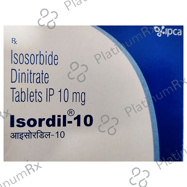 Isordil 10mg Tablet 10s