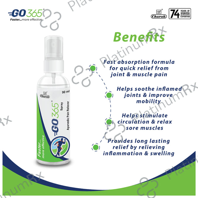 Go 365 Ayurvedic Pain Reliever Spray