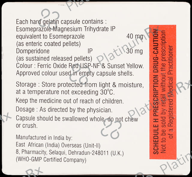 Espra DSR 30/40mg Capsule SR 10s