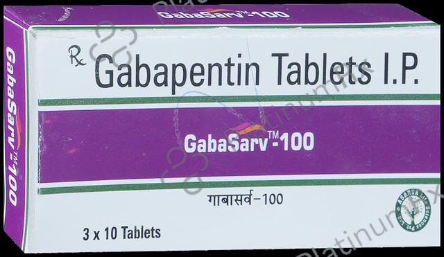 Gabasarv 100 Tablet