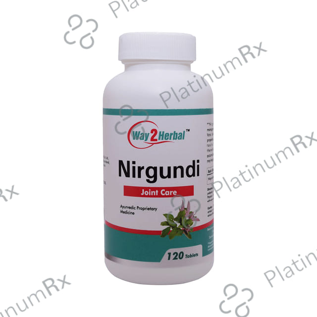 Way2Herbal Nirgundi Joint Care Tablet