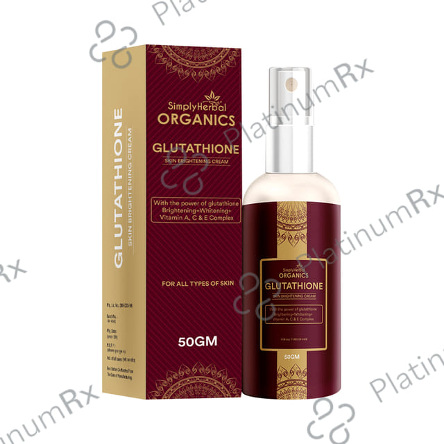 Simply Herbal Organics Glutathione Skin Brightening Cream