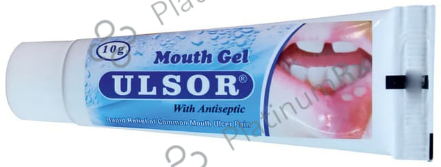 Ulsor Gel - Relief From Common Mouth Ulcer Pain