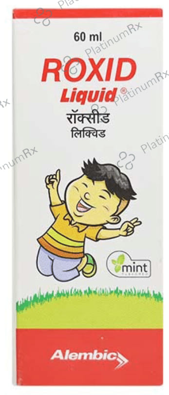 Roxid 50mg Liquid Mint 60ml
