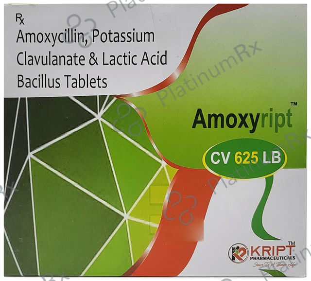 Amoxyript CV 625 LB Tablet