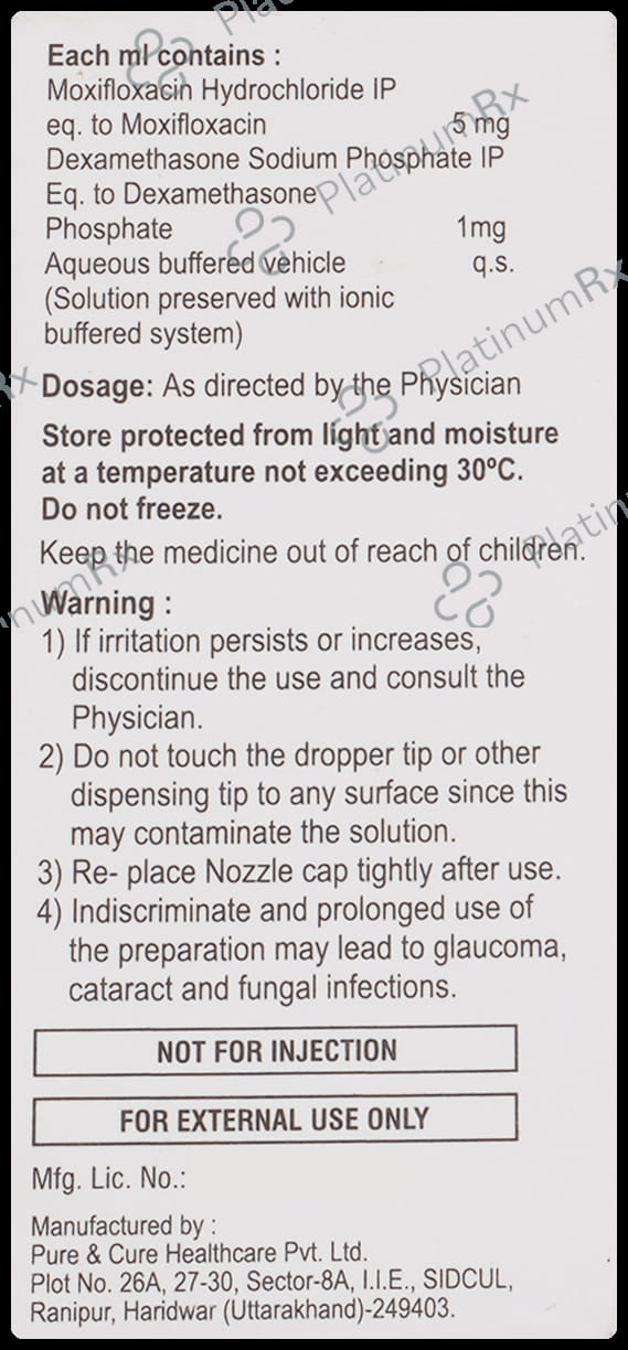 Moxoft D Eye Drop 5ml