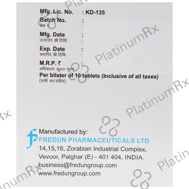 Omifred D 30/20mg Capsule 10s