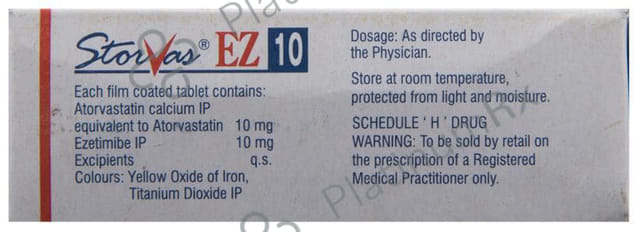 Storvas EZ 10/10mg Tablet 10s