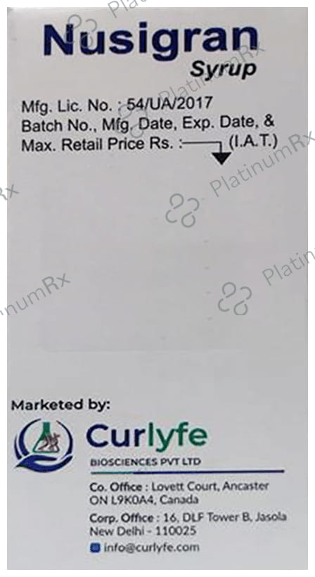 Nusigran Syrup Mango