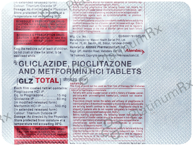Glz Total Tablet 10s