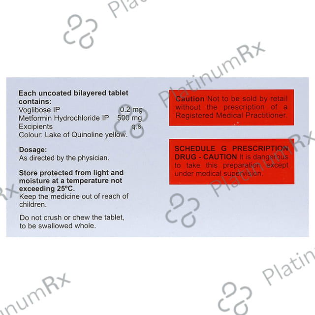 Vogo M 500/0.2mg Tablet 10s