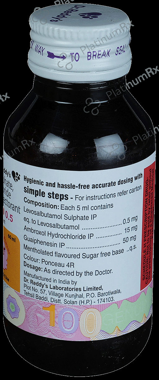 Bro-Zedex LS 0.5 Expectorant Raspberry