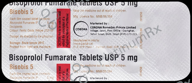 Bisobis 5mg Tablet 10s