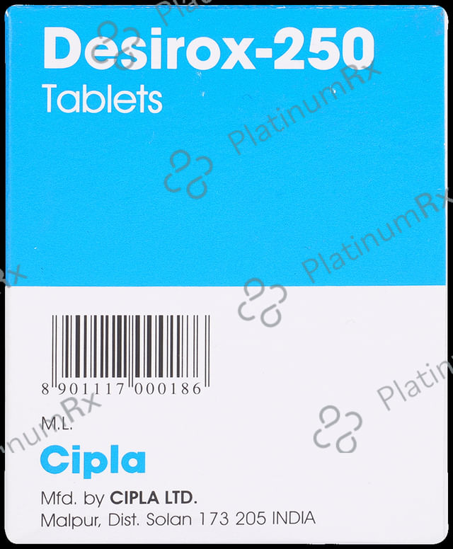 Desirox 250mg Tablet 30s