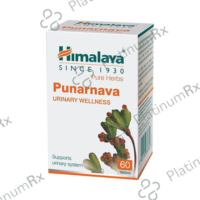 Himalaya Wellness Pure Herbs Punarnava Urinary Wellness Tablet 60s
