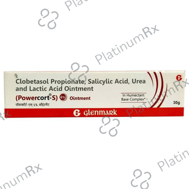 Powercort S 6% Ointment 30gm