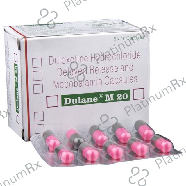 Dulane M 20mg/1500mcg Capsule DR 10s