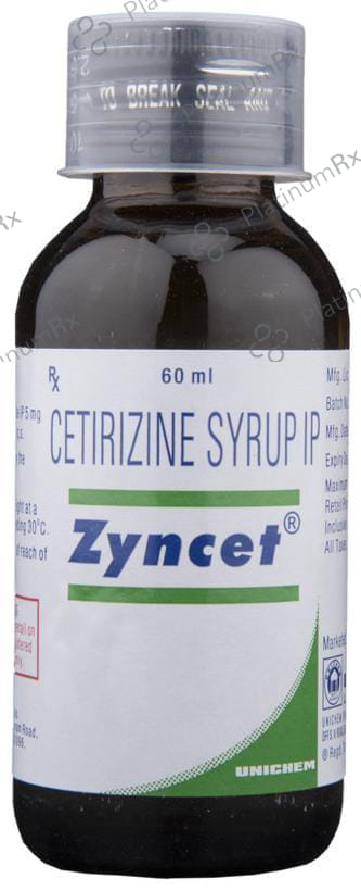 Zyncet Syrup 60ml