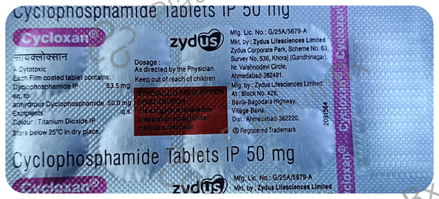 Cycloxan 50mg Tablet